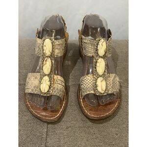 Sam Edelman Flat Strappy Sandals Women's size 6.5 M